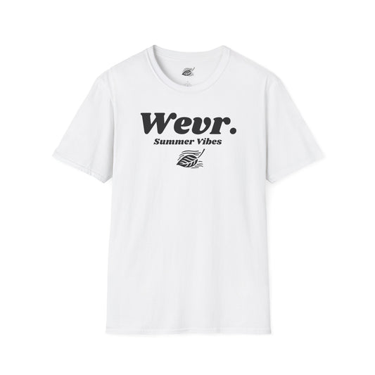Wevr. Camiseta 'Summer Vibes' Blanca